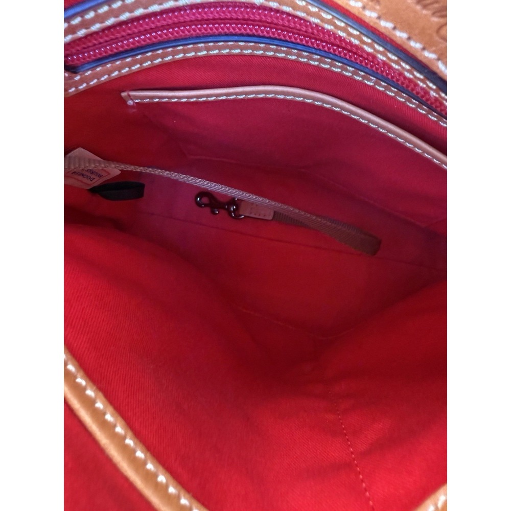 Dooney & Bourke Wexford Smooth Leather Crossbody Natural J - Picture 6 of 11